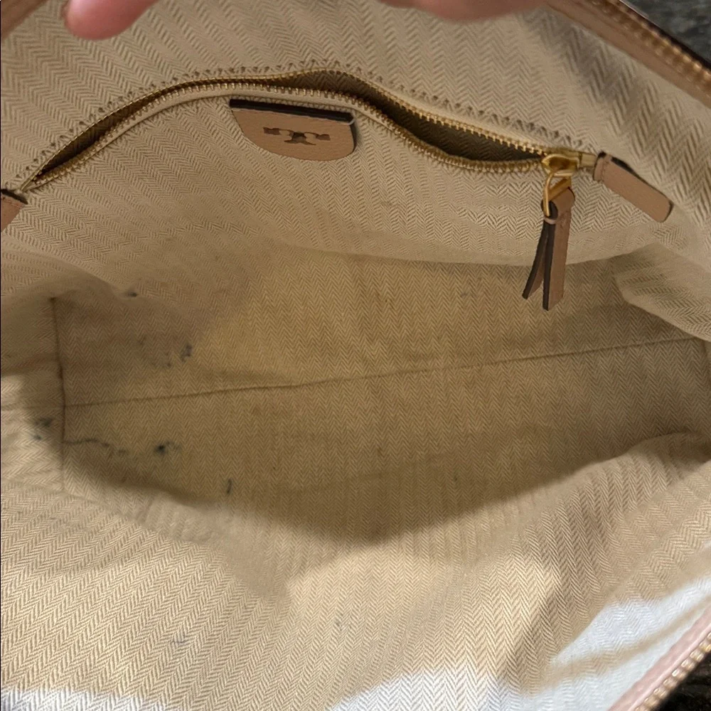 TORY BURCH McGRAW NUDE SATCHEL! - Picture 6 of 12
